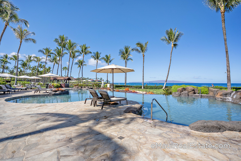 Enjoy the pool and the views of neighboring islands across the Pacific