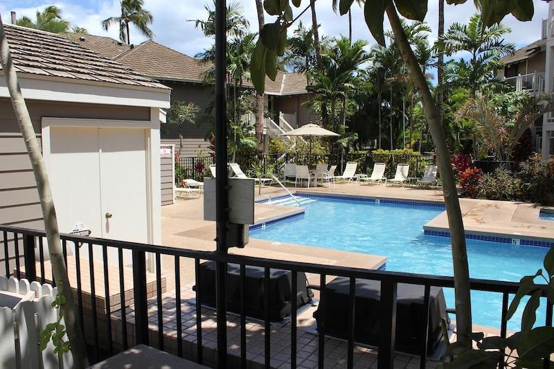 Relax at the pool in a welcoming setting