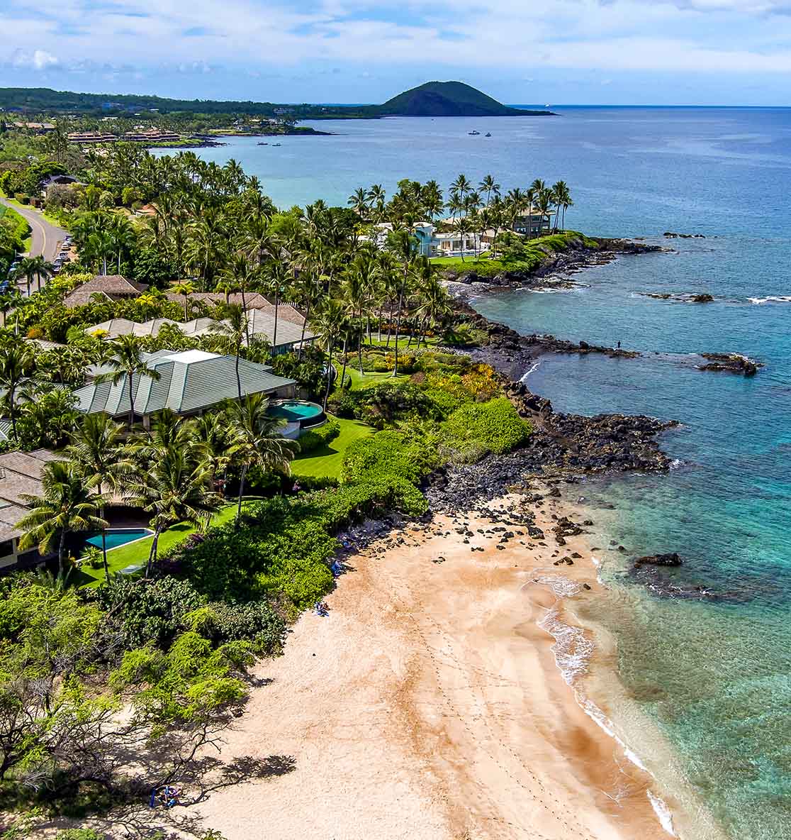 maui beachfront homes